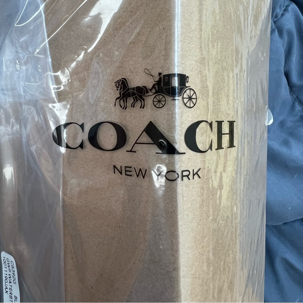 Coach Black Water Bottle - Picture 4 of 12